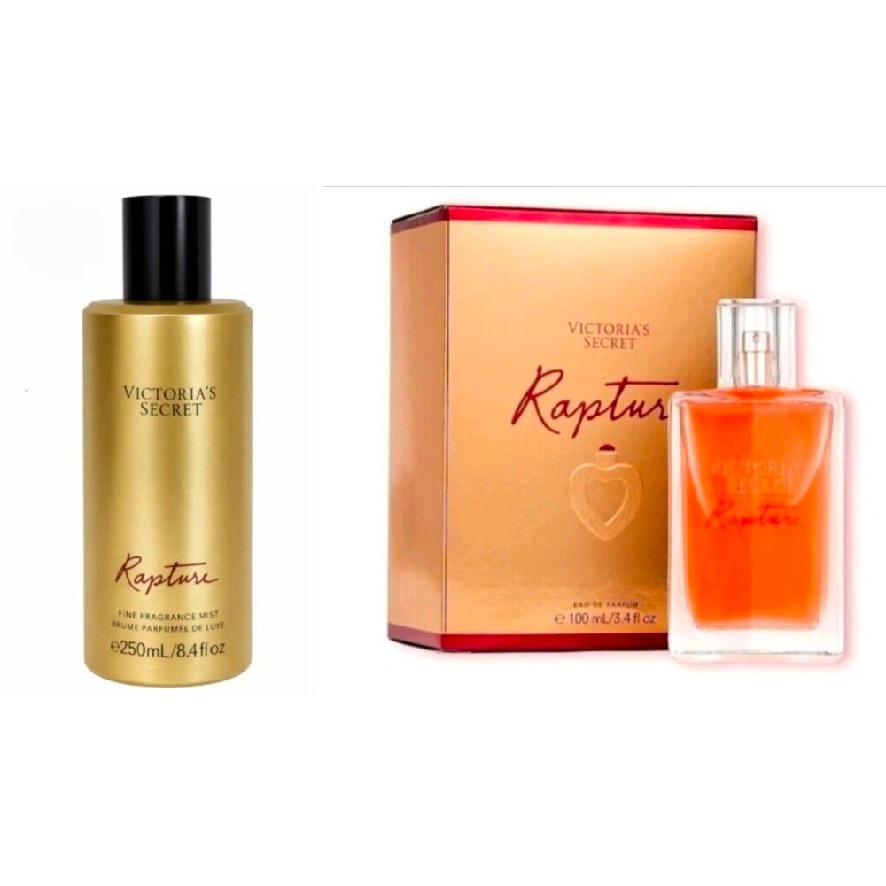 3pc VICTORIA SECRET RAPTURE perfume 3.4 oz big parfum body lotion mist 8.4oz NEW - Picture 12 of 12